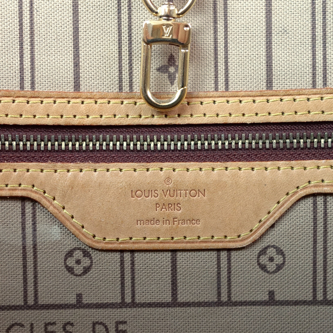 neverfull mm monogram canvas tote bag