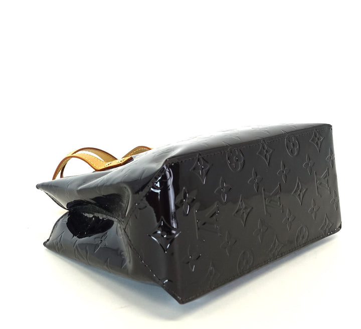 reade pm monogram vernis leather handbag