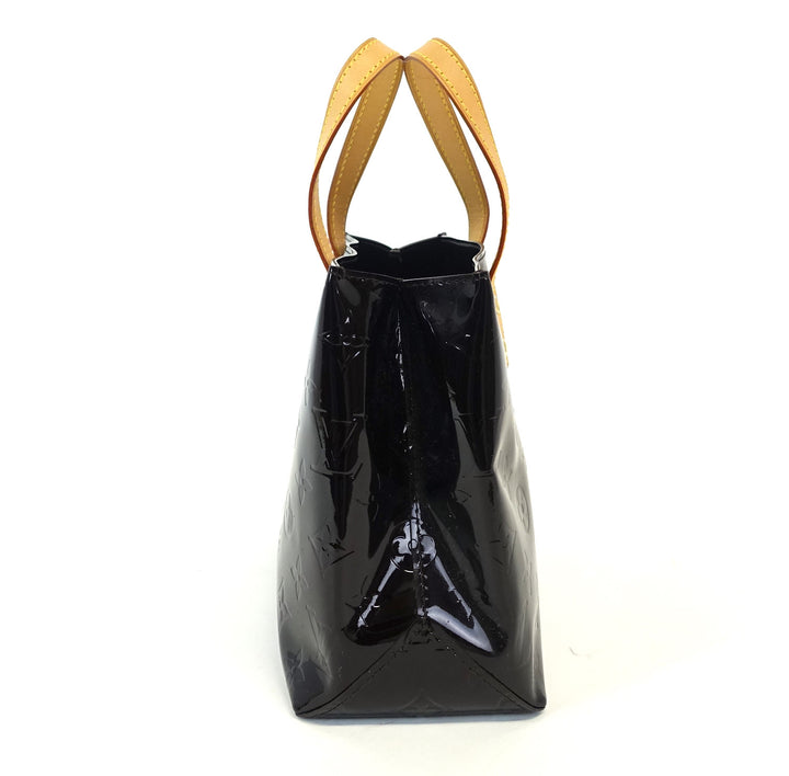 reade pm monogram vernis leather handbag