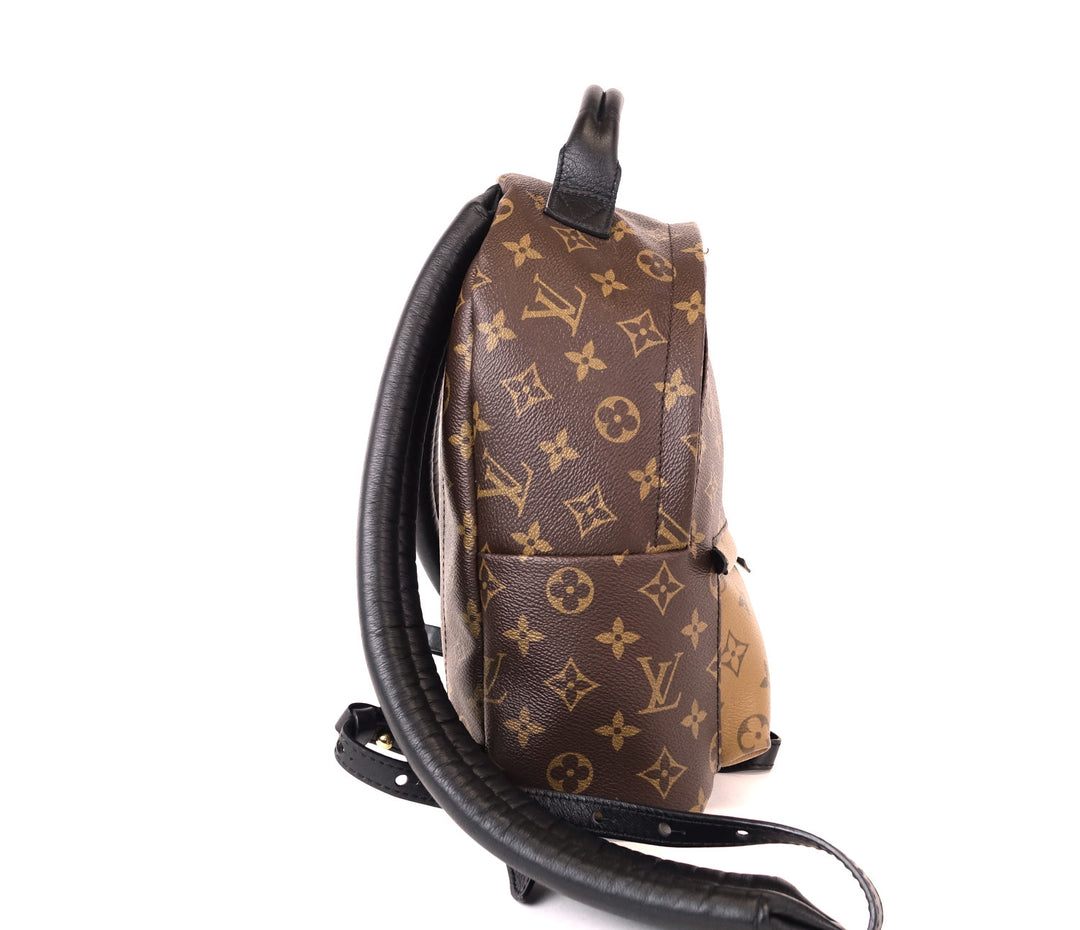 palm springs pm reverse monogram canvas backpack