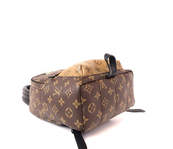 palm springs pm reverse monogram canvas backpack