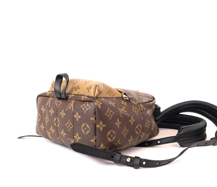 palm springs pm reverse monogram canvas backpack