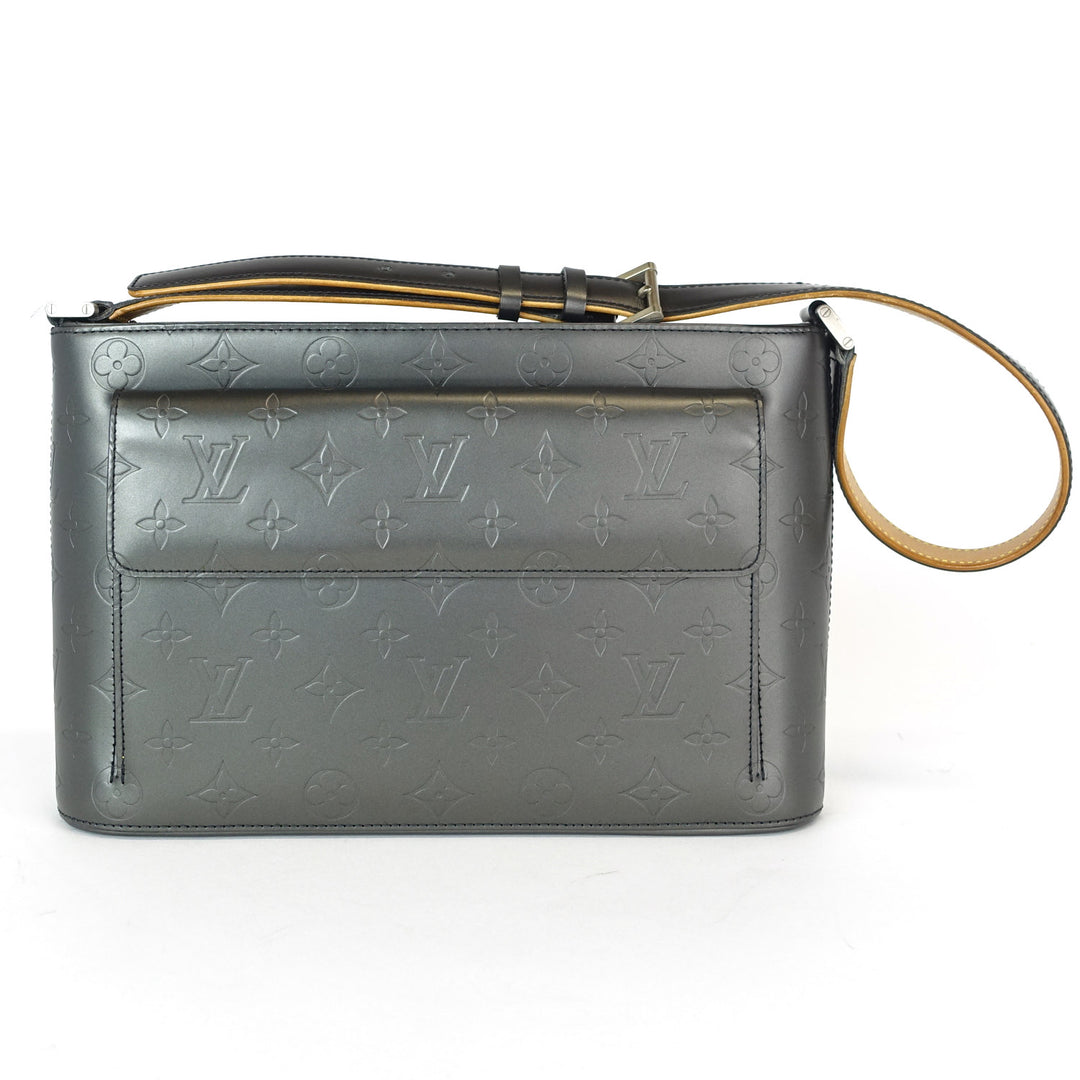 louis vuitton alston monogram matte leather shoulder bag