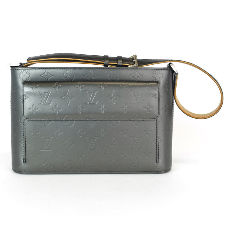 louis vuitton alston monogram matte leather shoulder bag