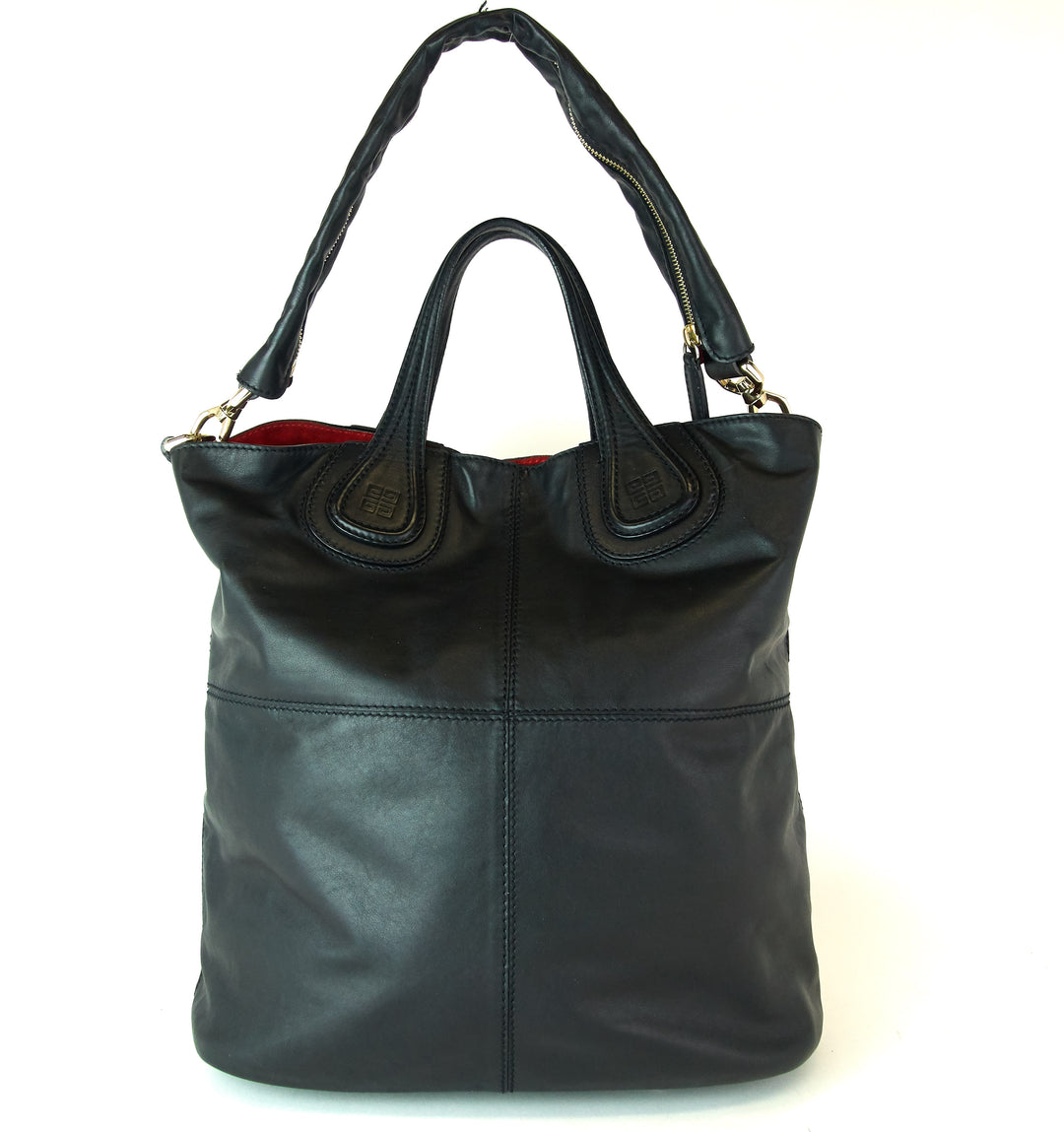 nightingale smooth leather shopper tote bag