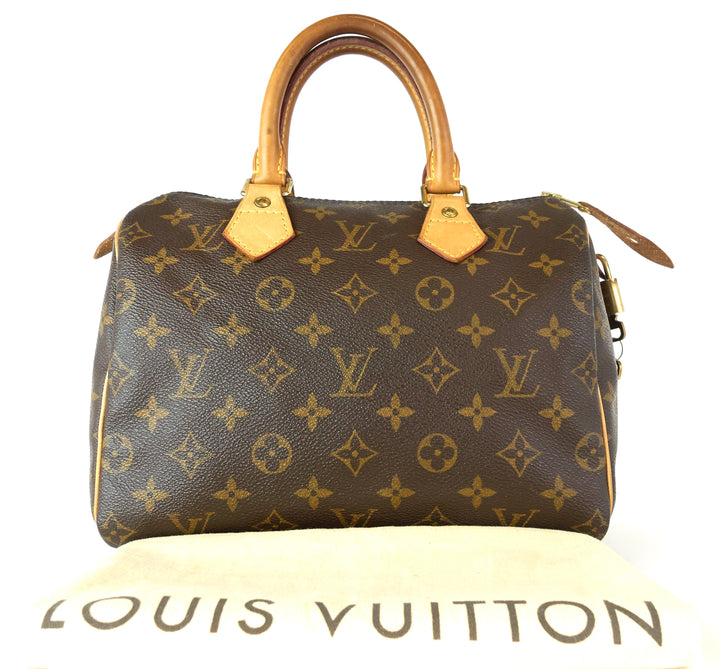 speedy 25 monogram canvas handbag