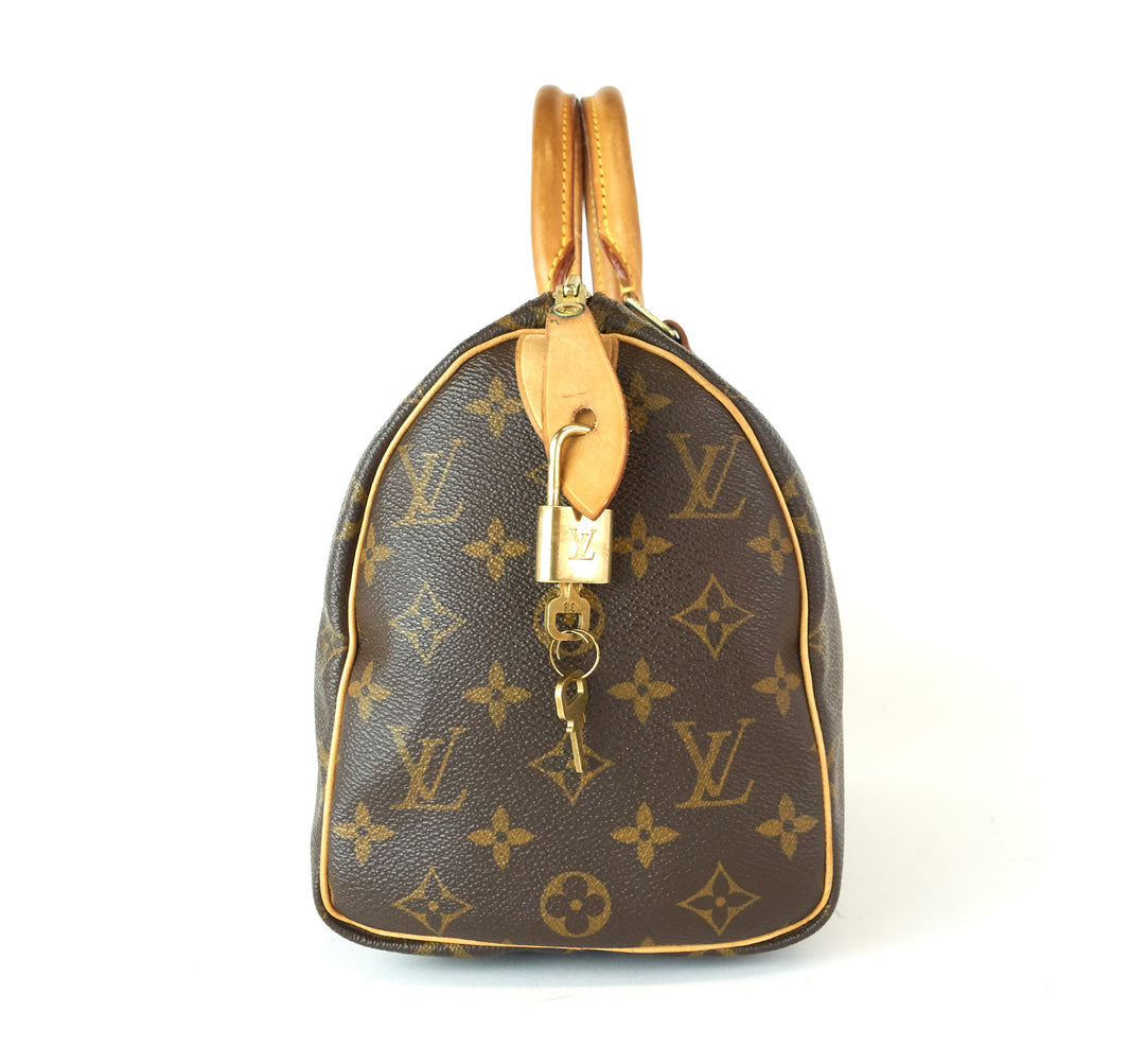 speedy 25 monogram canvas handbag