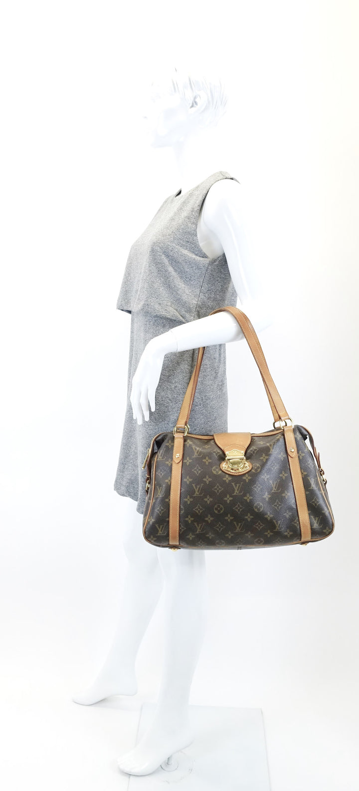stresa pm monogram canvas shoulder bag