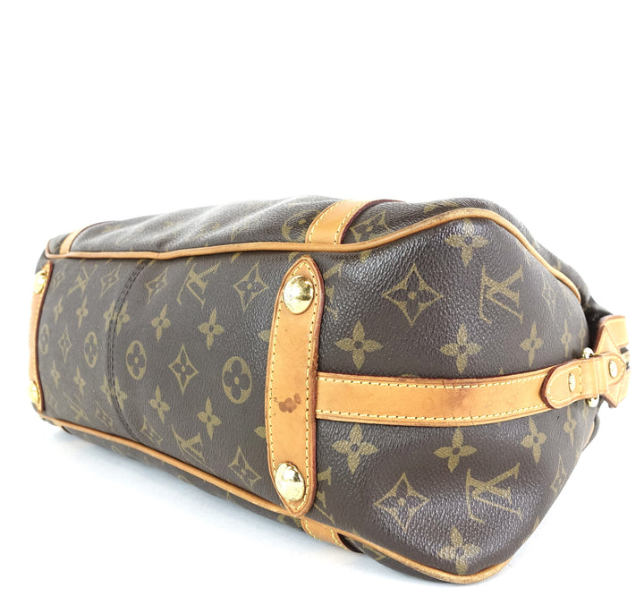 stresa pm monogram canvas shoulder bag