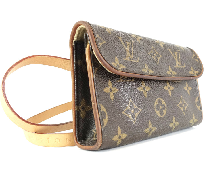 pochette florentine monogram canvas waist bag