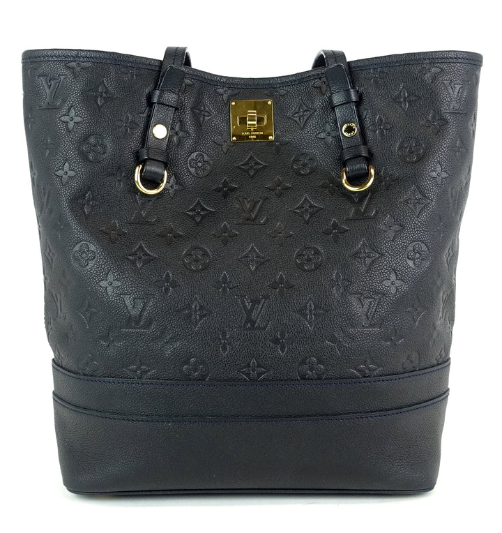 citadine pm monogram empreinte leather tote bag