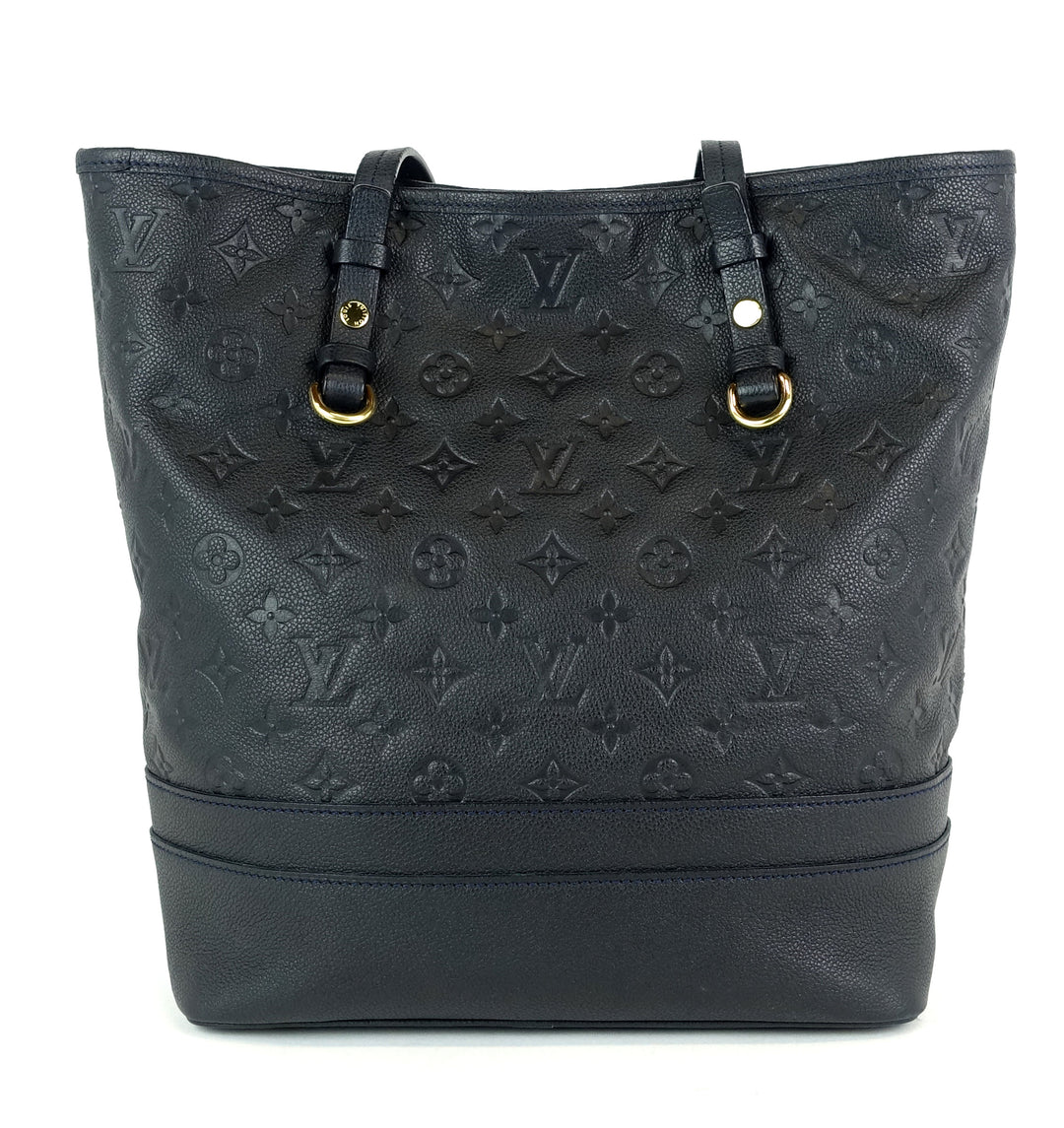 citadine pm monogram empreinte leather tote bag