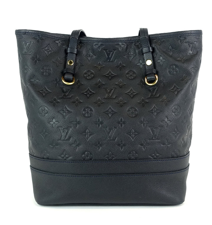 citadine pm monogram empreinte leather tote bag