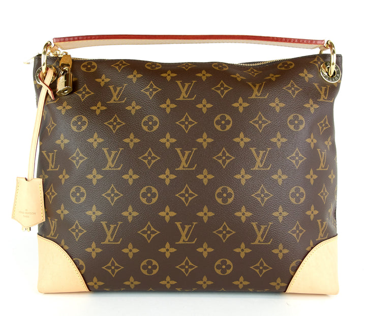 berri pm monogram canvas shoulder bag