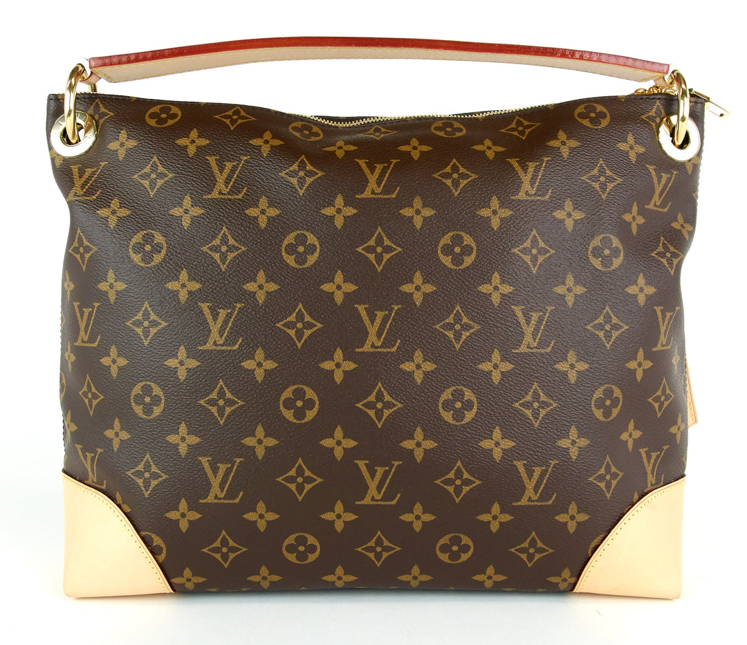 berri pm monogram canvas shoulder bag