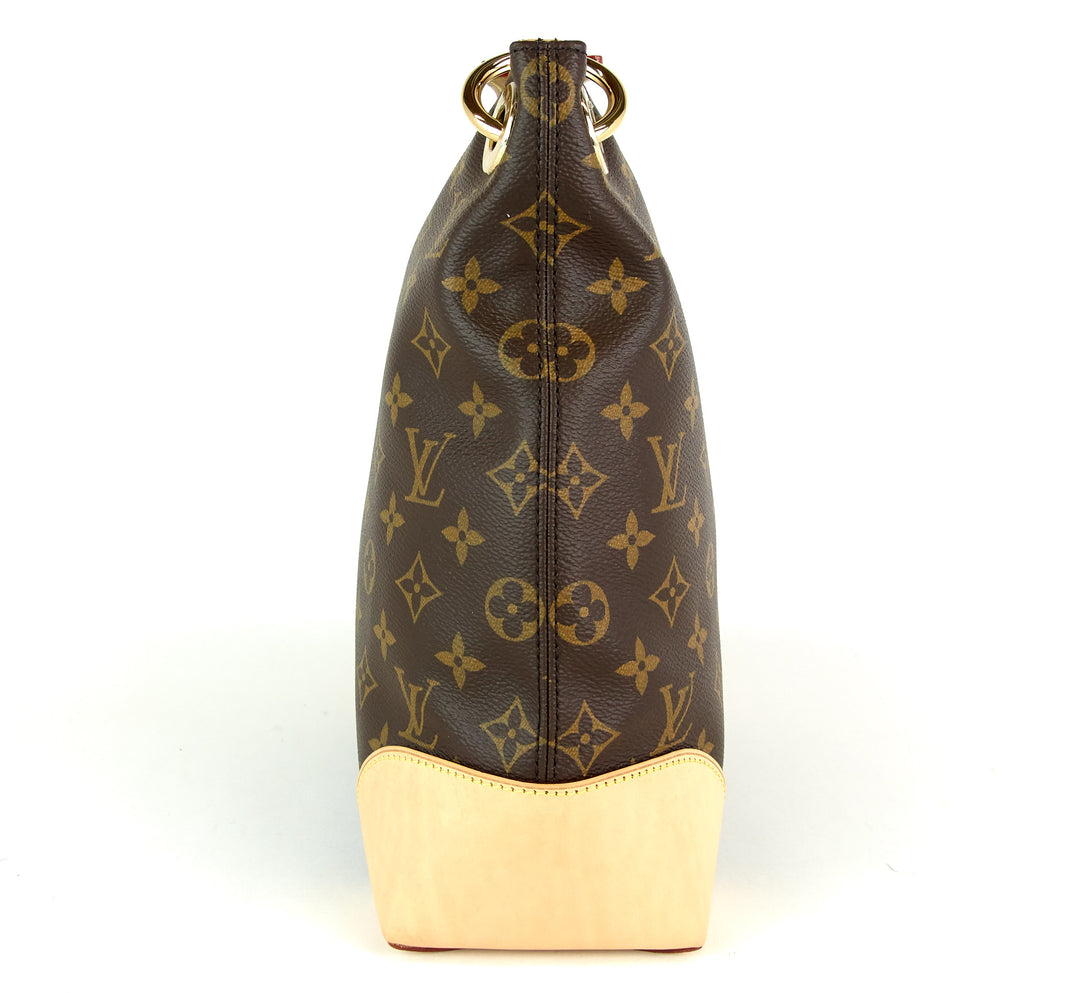 berri pm monogram canvas shoulder bag