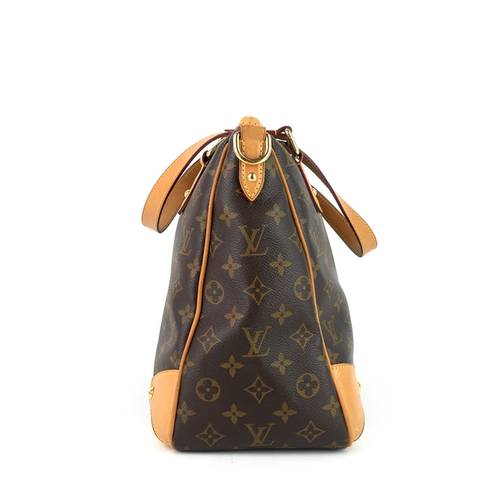 estrela mm monogram canvas bag