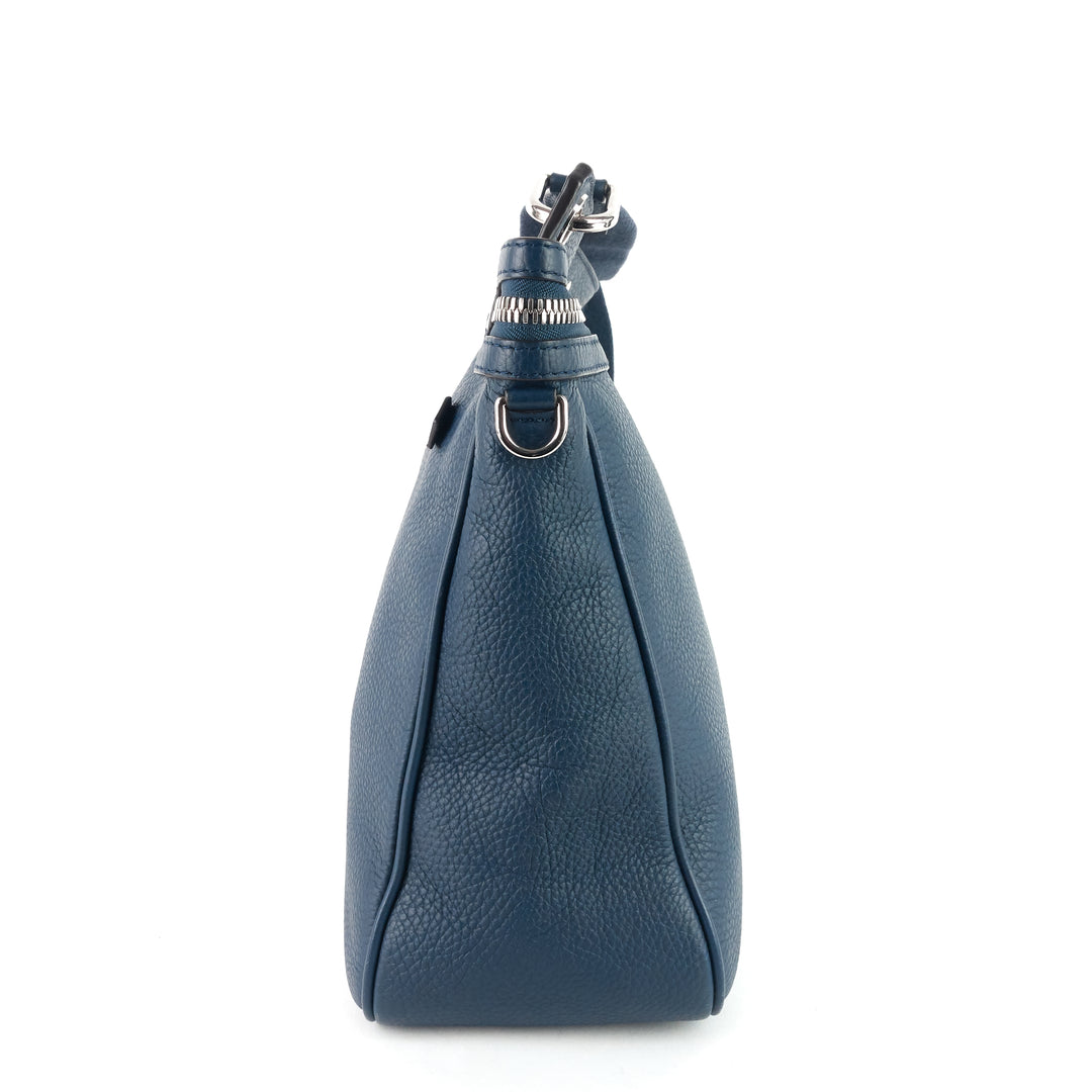 armand taurillon leather messenger bag