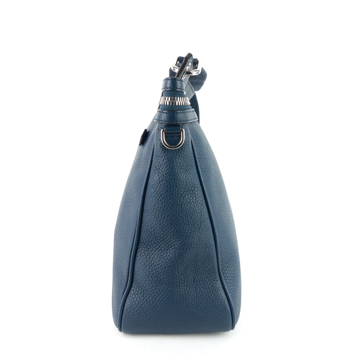 armand taurillon leather messenger bag