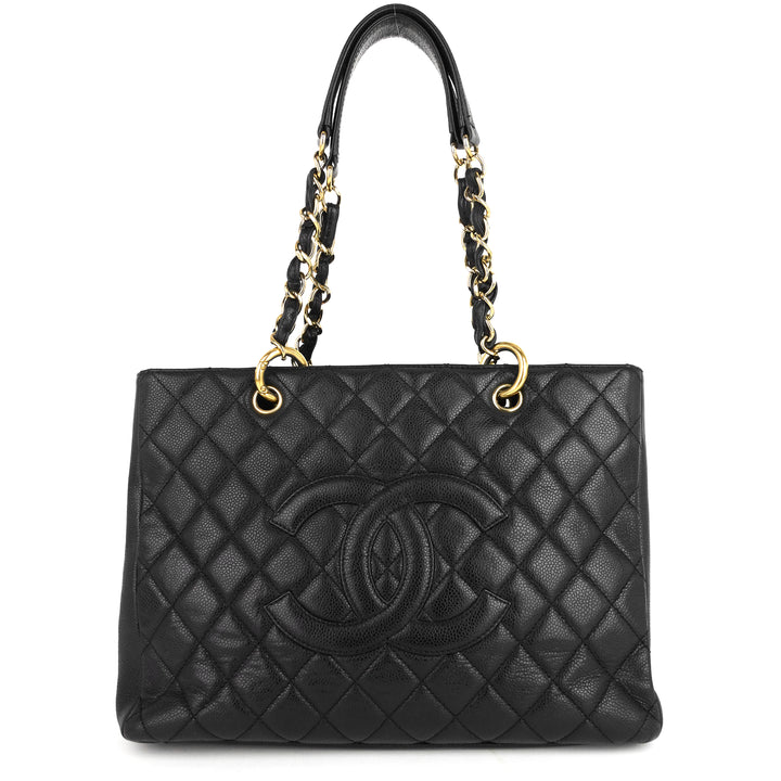 gst grand shopping tote caviar bag