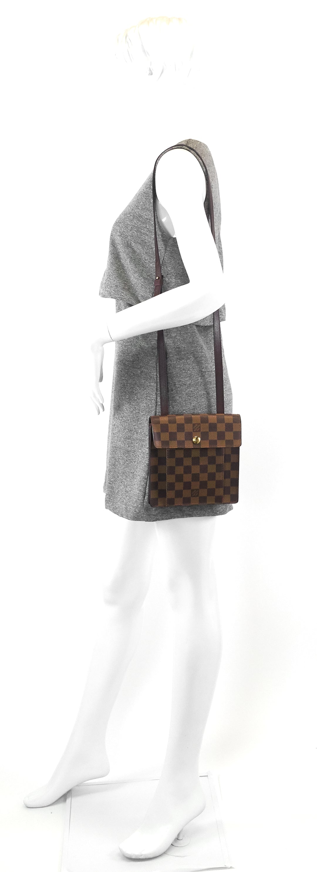 pimlico damier ebene canvas bag