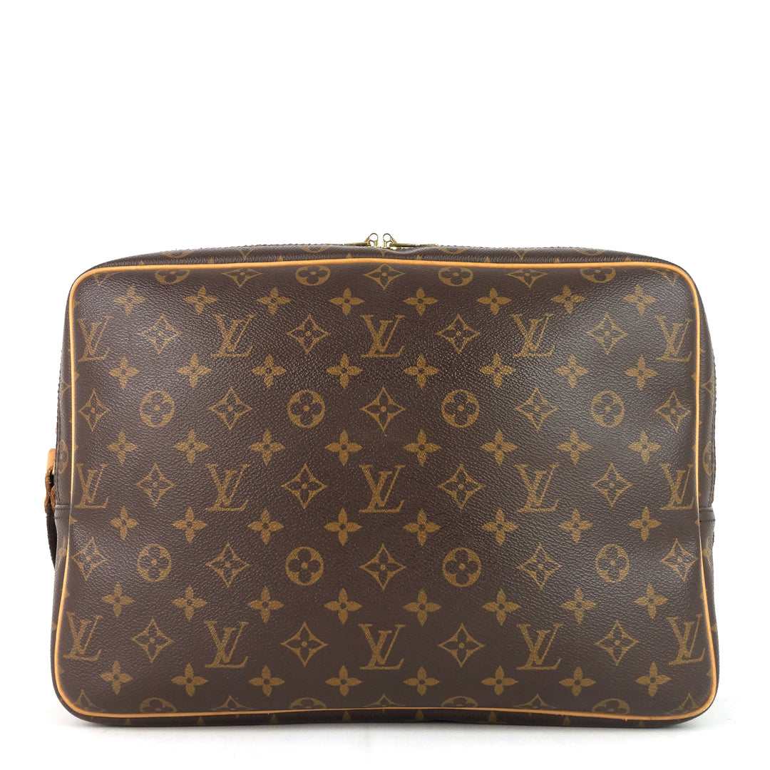 reporter gm monogram canvas bag