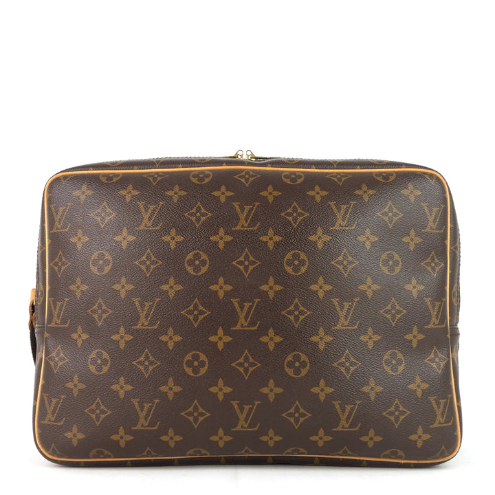 reporter gm monogram canvas bag