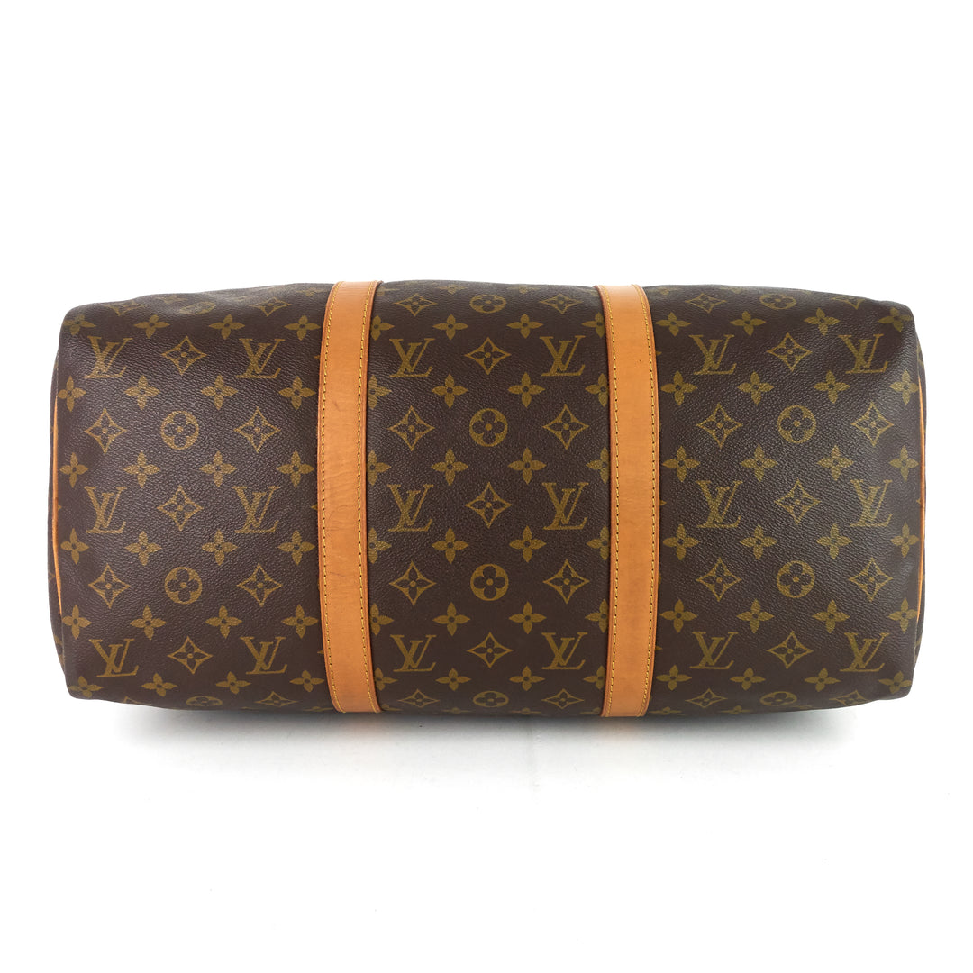 sac souple 45 monogram canvas duffle bag