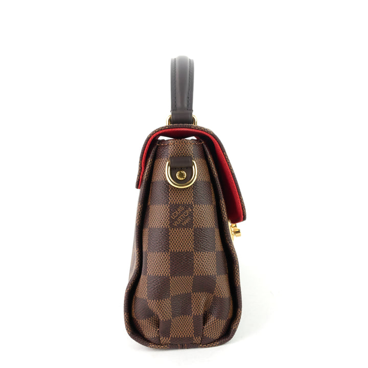 croisette damier ebene canvas bag