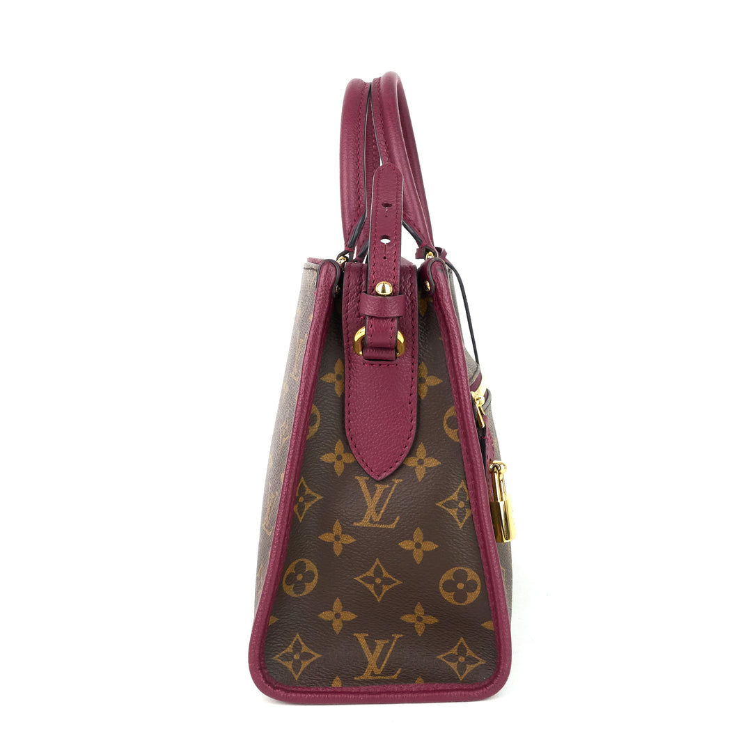 popincourt pm monogram canvas raisin tote bag