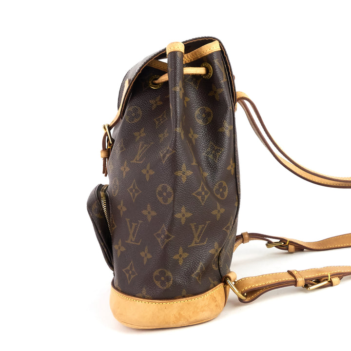 montsouris mm monogram canvas backpack bag