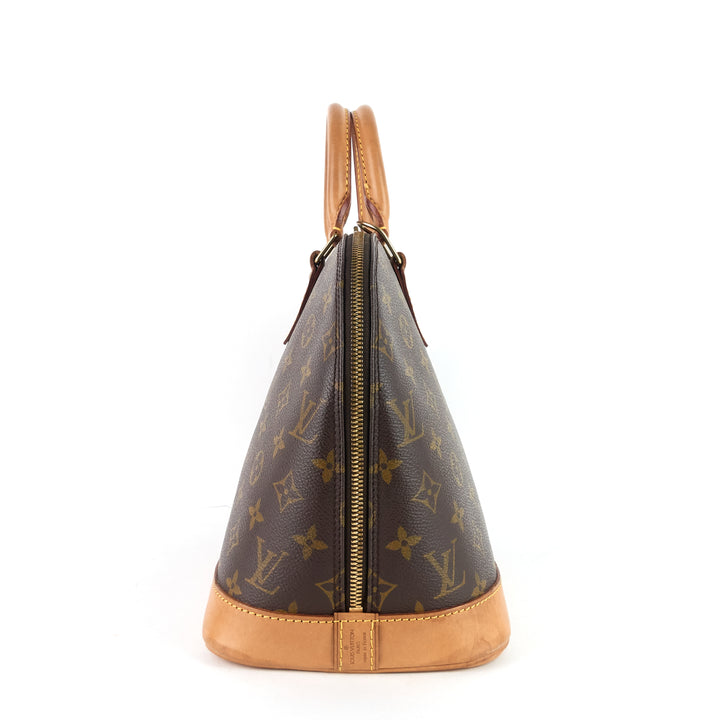 alma mm vintage monogram canvas bag