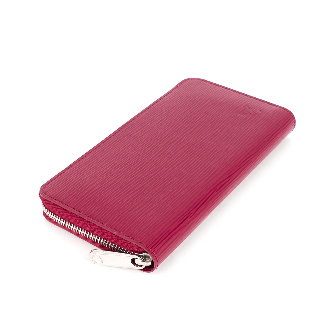 zippy wallet fuchsia epi leather wallet
