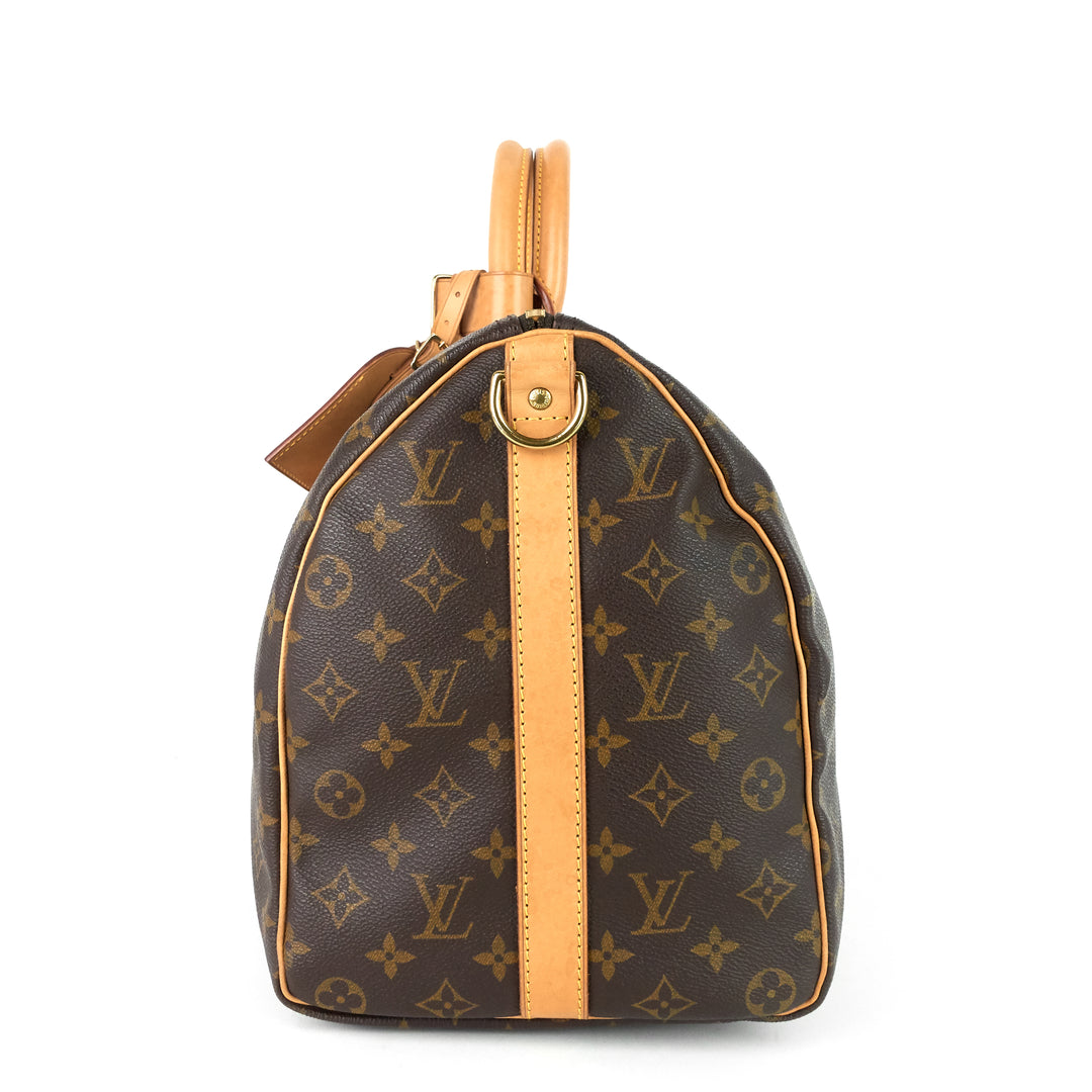keepall 45 bandouliere monogram canvas bag