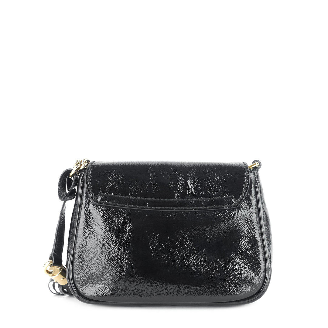 soho patent leather chain crossbody bag