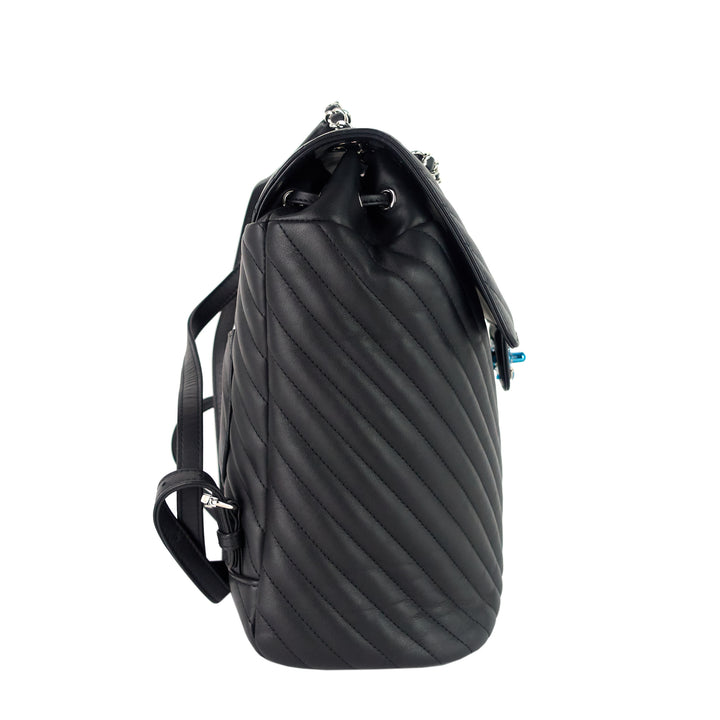 urban spirit large chevron calfskin backpack bag