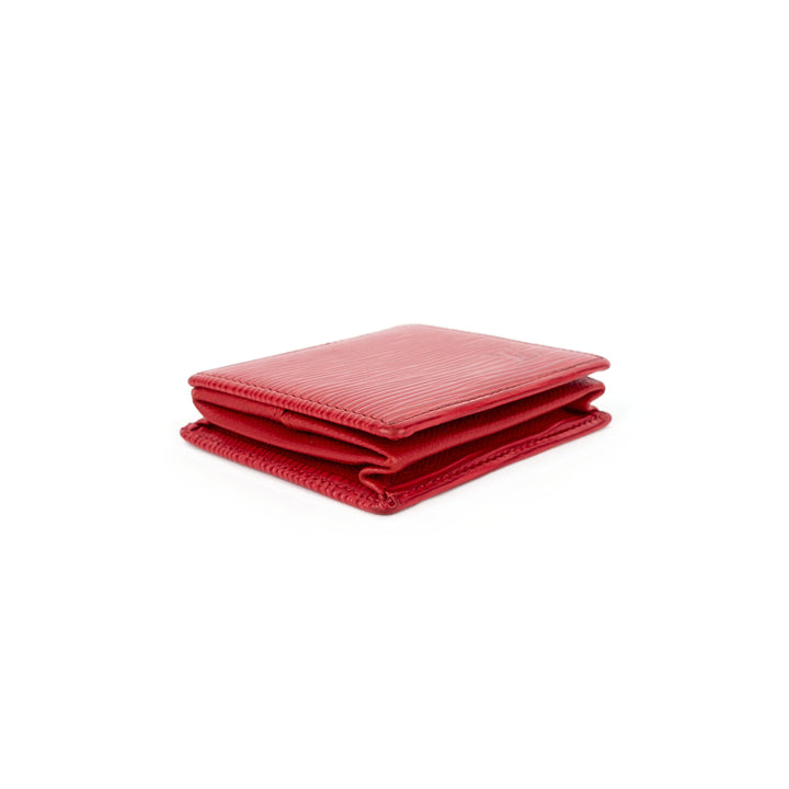 square epi leather coin pouch