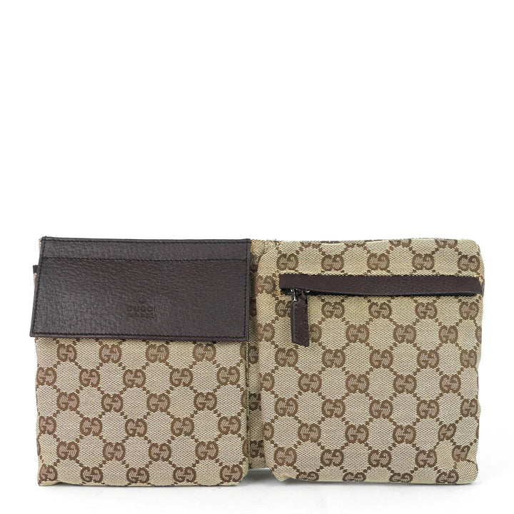 gg canvas belt bag