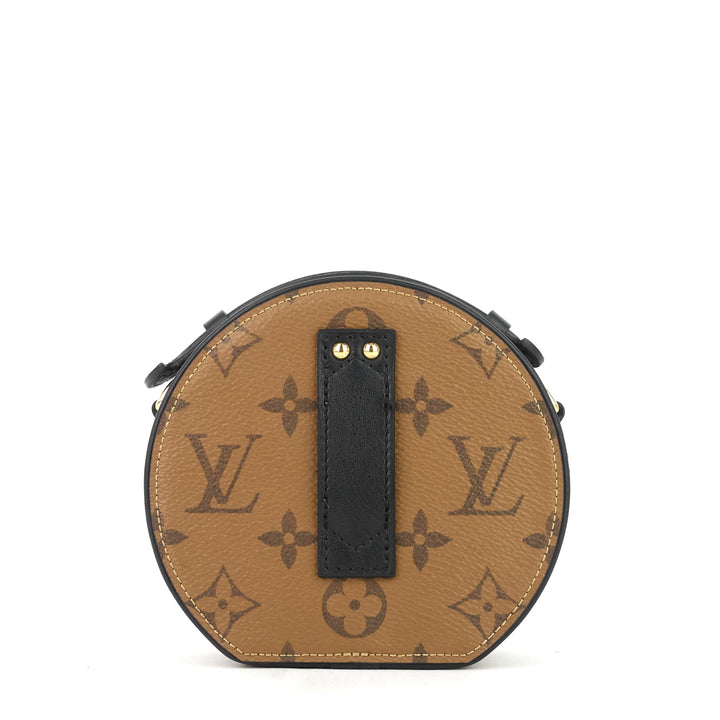 mini boîte chapeau monogram reverse canvas bag