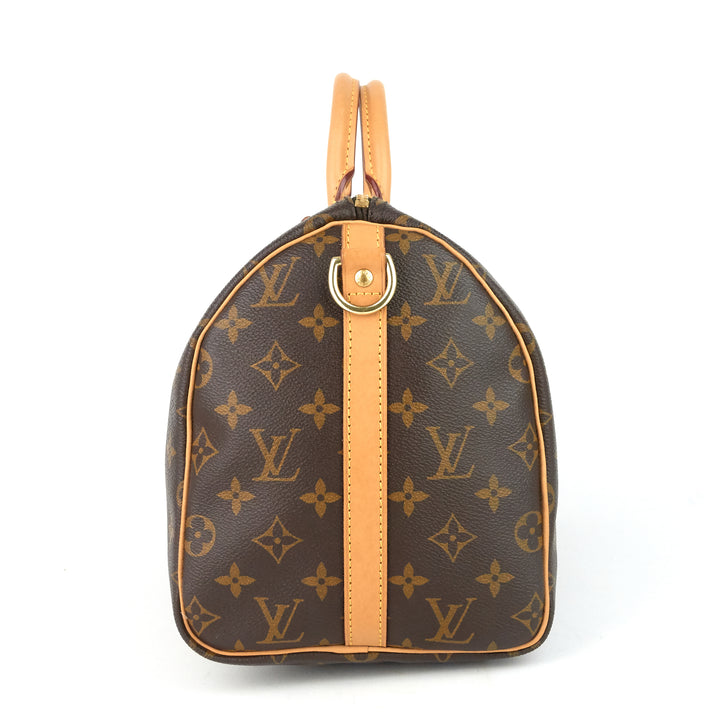 speedy 30 bandouliere monogram canvas bag