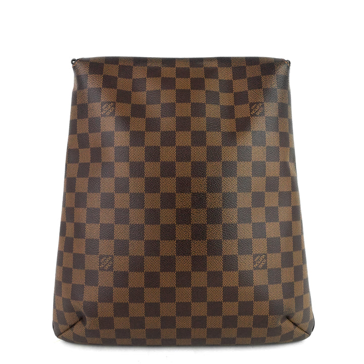 musette salsa damier ebene canvas bag
