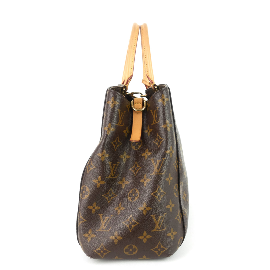 montaigne gm monogram canvas tote bag