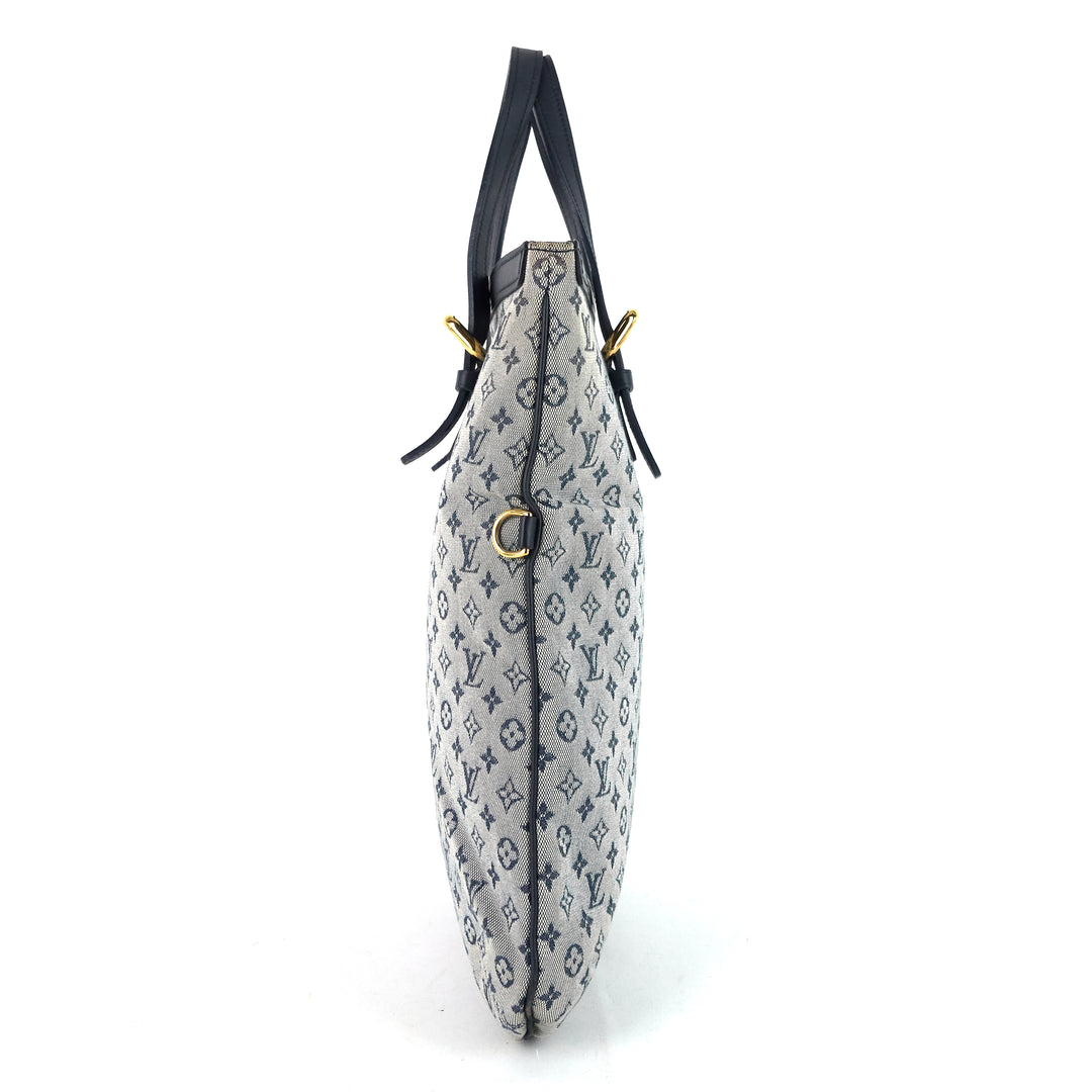 francoise mini lin monogram canvas bag