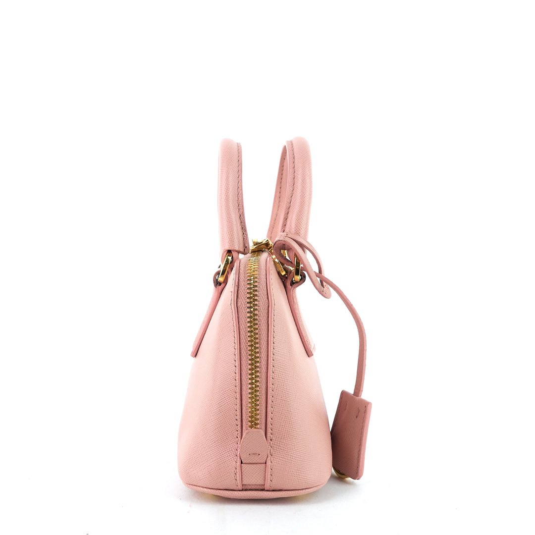 promenade mini saffiano leather bag