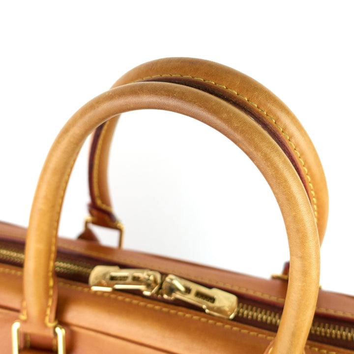 porte-documents voyage pm nomade leather briefcase bag