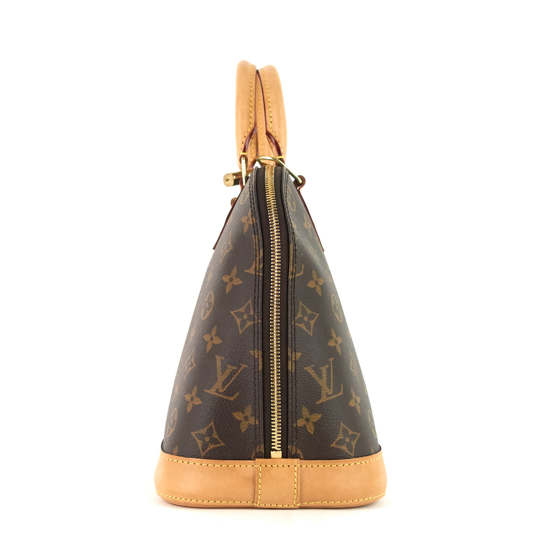 alma pm monogram canvas bag