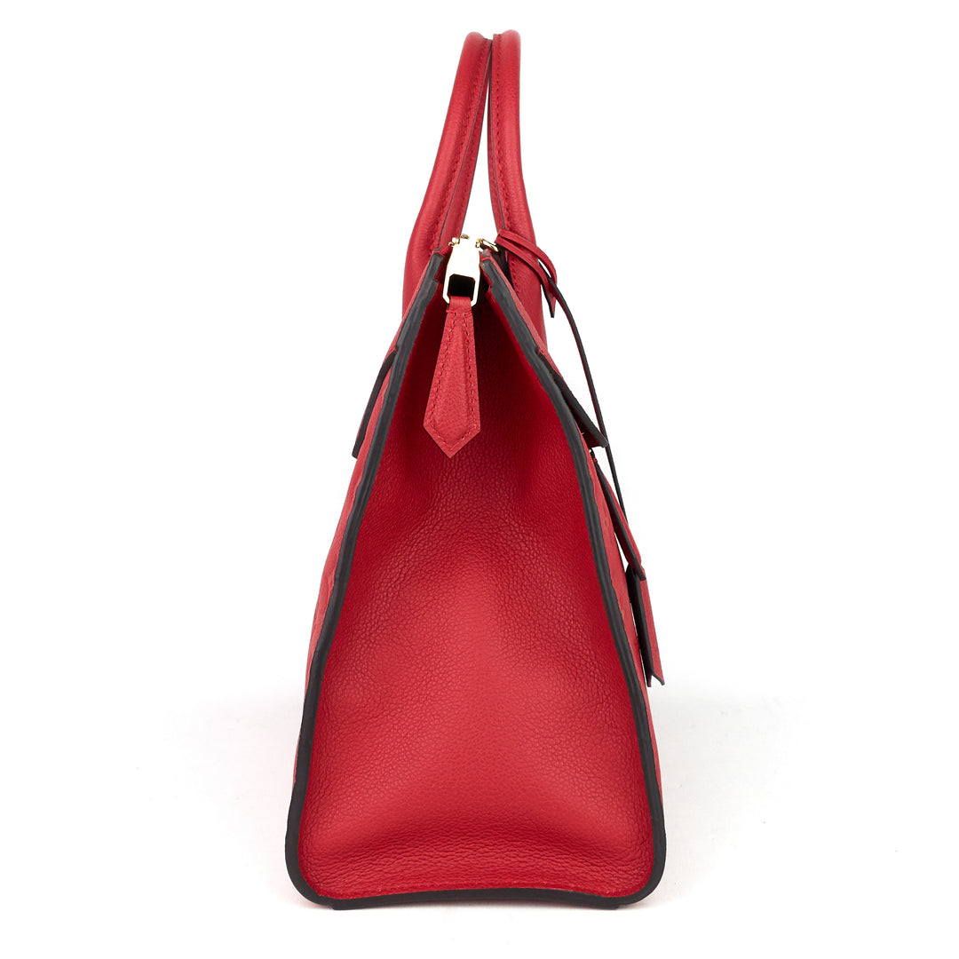 pont-neuf gm red monogram empreinte leather bag