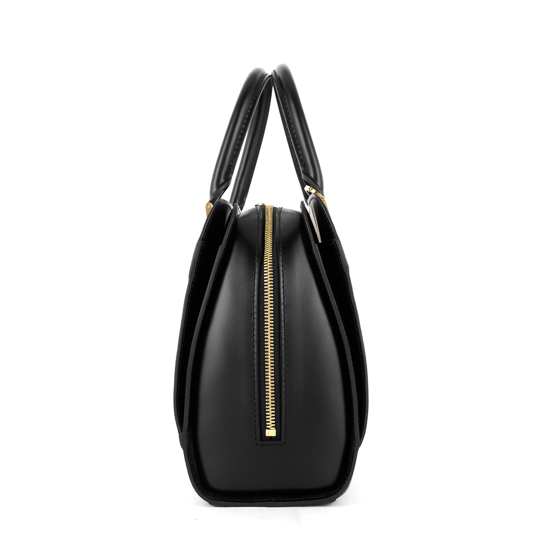 pont neuf pm black epi leather bag