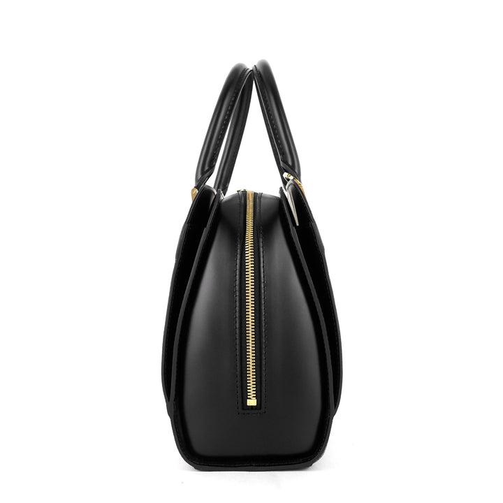 pont neuf pm black epi leather bag