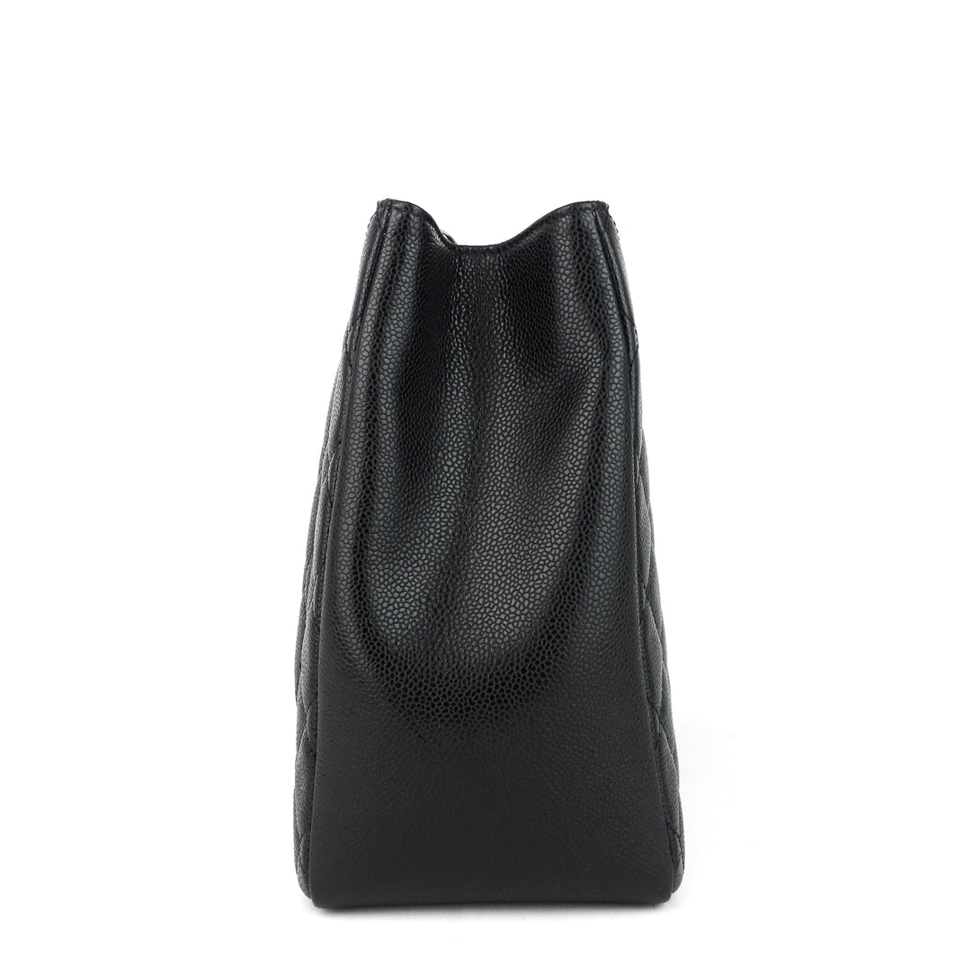 grand shopping tote gst caviar leather bag